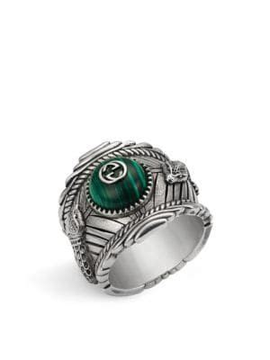 gucci slytherin ring|designer Gucci silver rings.